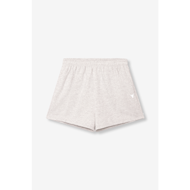 ALIX THE LABEL Knitted Sweat Short light Grey