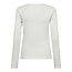 CO'COUTURE Granny Embroidery Tee Off White