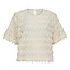 CO'COUTURE Triangle Blouse Off White