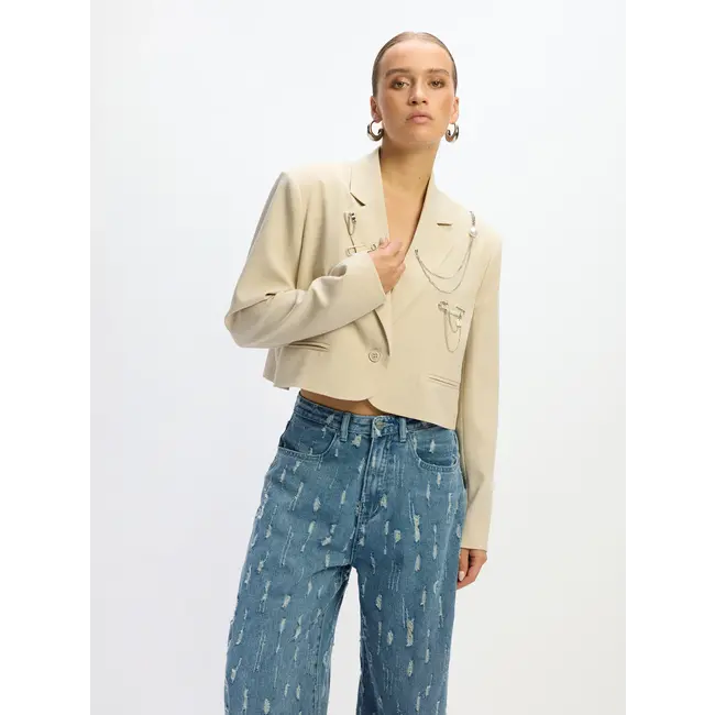 REFINED DEPARTMENT Niv Cropped Blazer