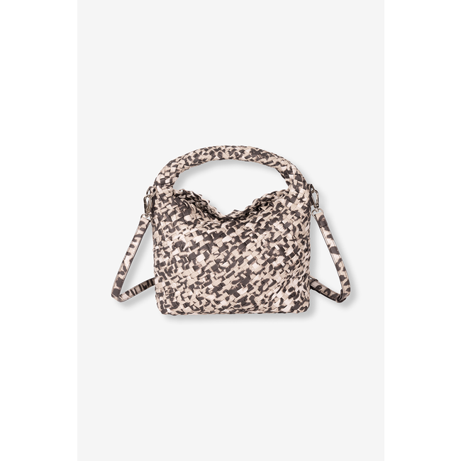 ALIX THE LABEL Woven Braided Animal Bag