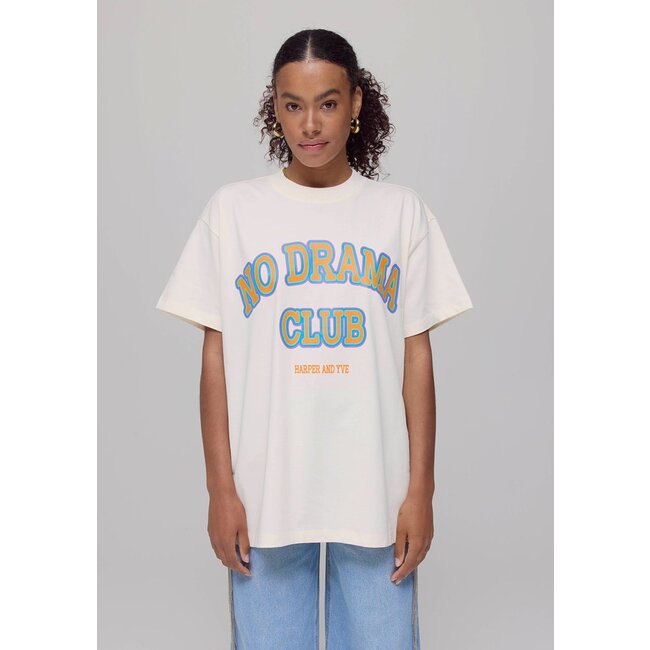 HARPER & YVE No Drama Club Tee Ecru