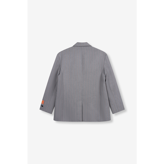ALIX THE LABEL Woven Classy Grandad Blazer
