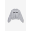ALIX THE LABEL Knitted Polo Sweater Soft Grey