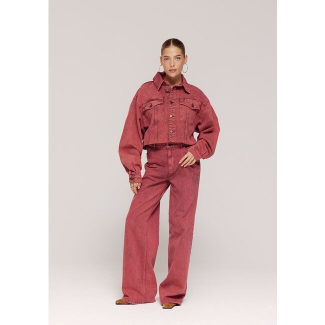 HARPER & YVE Yve Jeans Brick Red