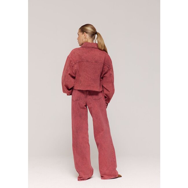 HARPER & YVE Yve Jeans Brick Red