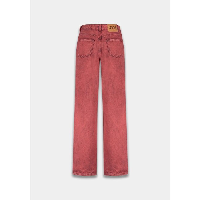HARPER & YVE Yve Jeans Brick Red