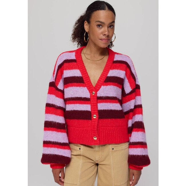 HARPER & YVE Noor Stripe Multi Lila Love Vest