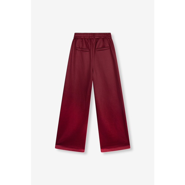 ALIX THE LABEL Knitted Training Sweat Pants Bordeaux