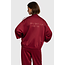 ALIX THE LABEL Knitted Trainings Sweat Jacket Bordeaux
