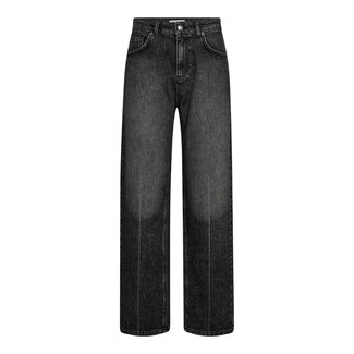 CO'COUTURE Femme Straight Crease Jeans Stone