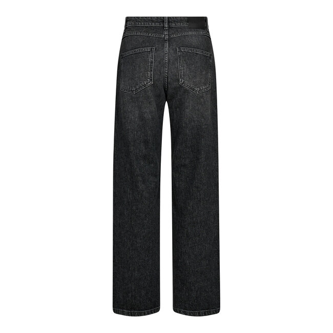 CO'COUTURE Femme Straight Crease Jeans Stone