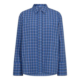 CO'COUTURE Angelica Check Shirt Blue