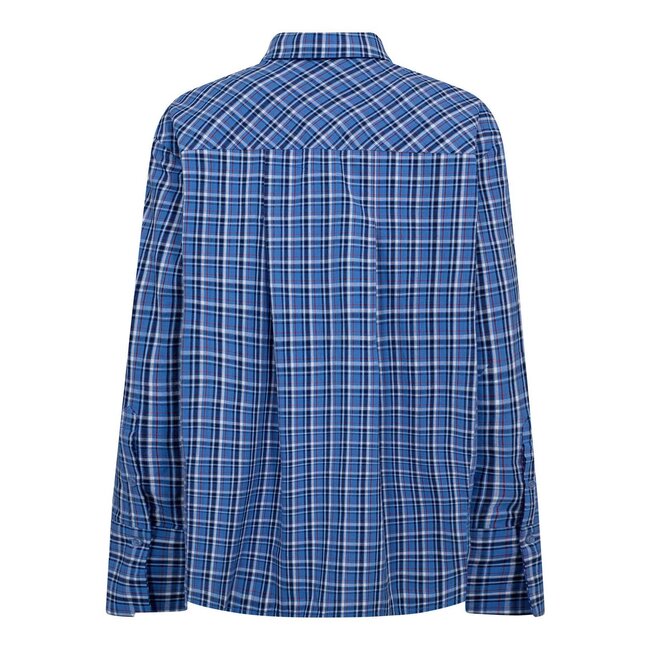 CO'COUTURE Angelica Check Shirt Blue