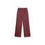 REFINED DEPARTMENT Vegan Leather Wide Leg Pants Esmee Bordeaux