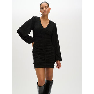REFINED DEPARTMENT Mini Structure Dress Eden Black