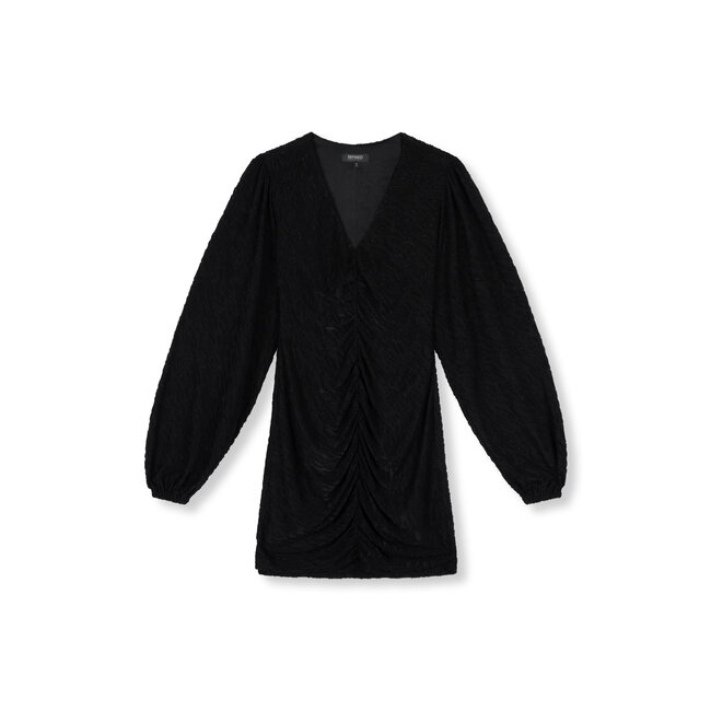 REFINED DEPARTMENT Mini Structure Dress Eden Black