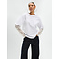 REFINED DEPARTMENT Teddy  Lace Sleeve Shirt White