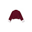 REFINED DEPARTMENT Relaxed Cropped Blouse Lyloe Bordeaux