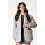 COLOURFUL REBEL Gemma Hairy Single Breasted Blazer Beige