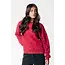 COLOURFUL REBEL Rebel Braid Acid Wash Dropped Shoulder Sweat