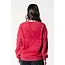 COLOURFUL REBEL Rebel Braid Acid Wash Dropped Shoulder Sweat
