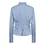 CO'COUTURE Poppy Pleat Waist Shirt Pale Blue