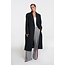 ALIX THE LABEL Ladies Woven Long Coat black