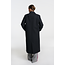 ALIX THE LABEL Ladies Woven Long Coat black