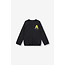 ALIX THE LABEL Knitted Cable Jumper Atracite Melange