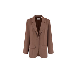 STUDIO AMAYA Puck Blazer Brown