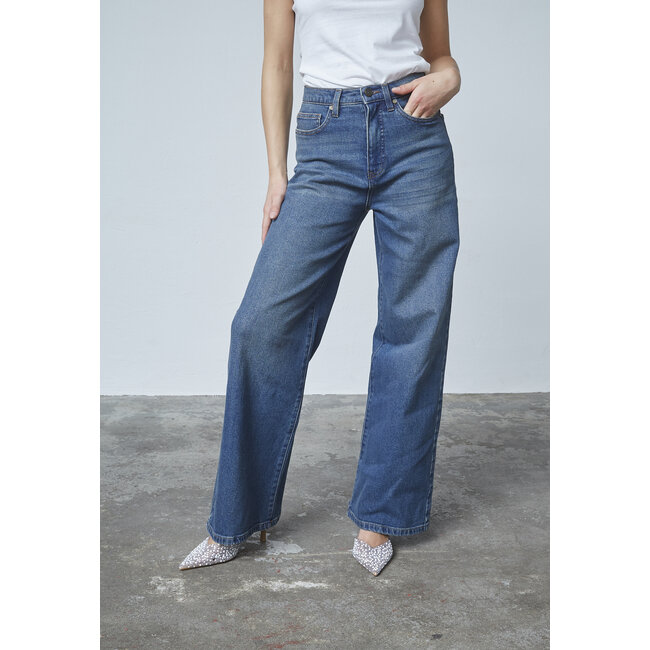 SISTERS POINT Owi Jeans Vintage Blue