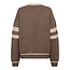 CO'COUTURE Row Coco Logo Knit Walnut