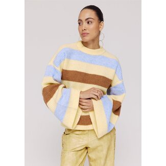 HARPER & YVE Alex Jumper Multi Stripe Yellow