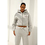 THE LOLA CLUB Maya Cardigan Grey Melange