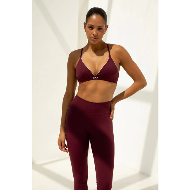 THE LOLA CLUB Demi Legging Cherry Red