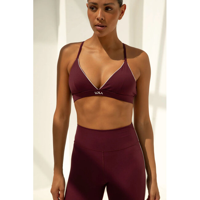 THE LOLA CLUB Demi Bra Cherry Red