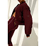 THE LOLA CLUB Leah Bomber Cherry Red