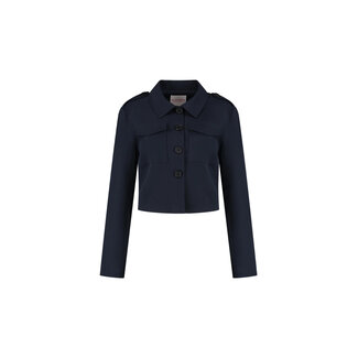 STUDIO AMAYA Snow Jacket Blue