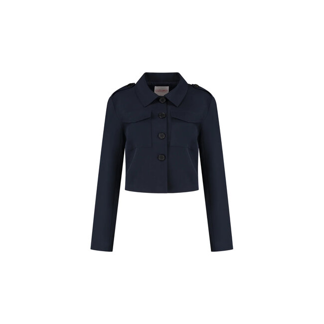 STUDIO AMAYA Snow Jacket Blue
