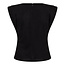 CO'COUTURE Pilou Rib Top black