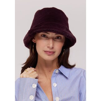 HARPER & YVE Fury Hat Wine Berry