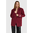 ALIX THE LABEL Oversized Blazer Bordeaux