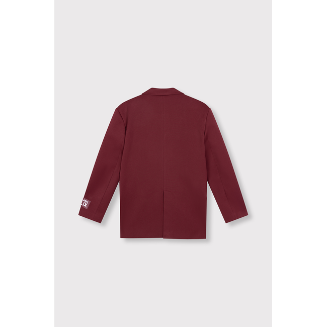 ALIX THE LABEL Oversized Blazer Bordeaux