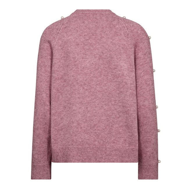 CO'COUTURE Rowan Pearl Sleeve Knit Candyfloss
