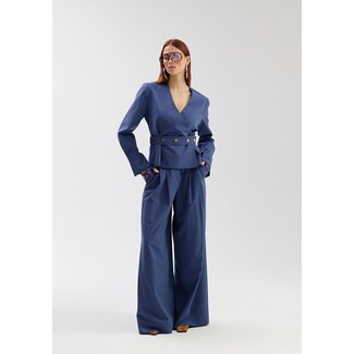 HARPER & YVE Mason Pants Blue Stripe