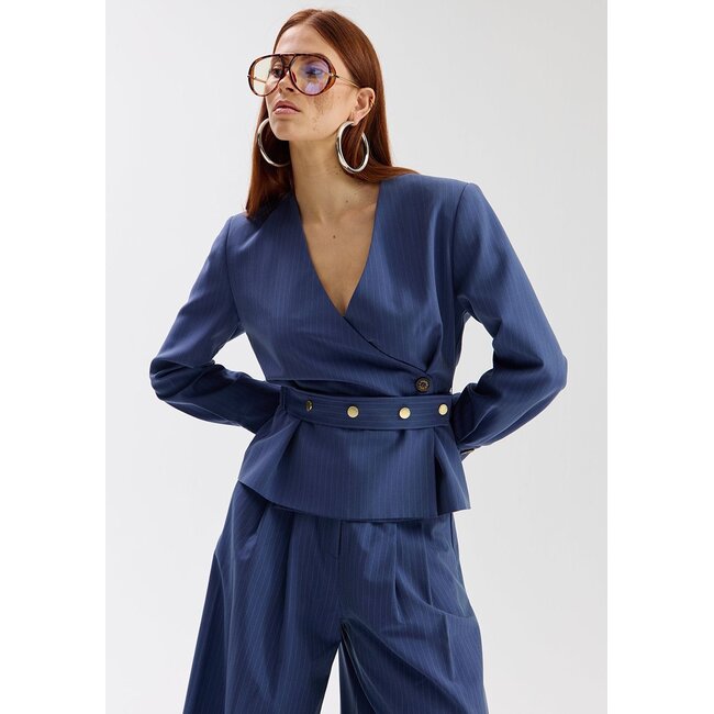 HARPER & YVE Mason Pants Blue Stripe