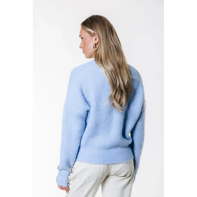 COLOURFUL REBEL Olivia Knit Ice Blue
