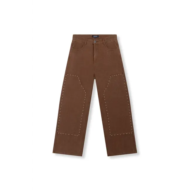 REFINED DEPARTMENT Relaxed Star Jeans Payton Brown