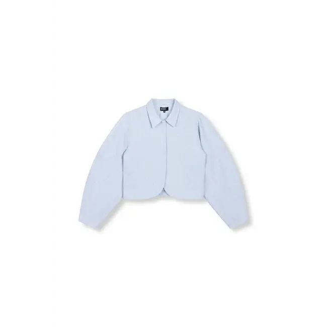 REFINED DEPARTMENT Cropped Blouse Ayla Light Blue